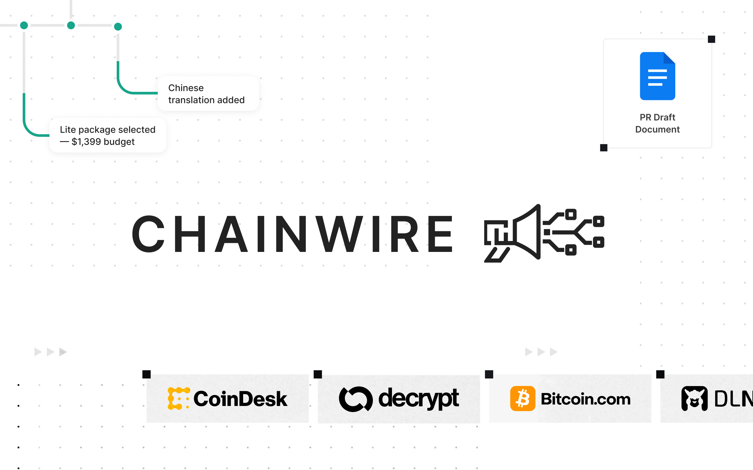 Превью проекта Chainwire